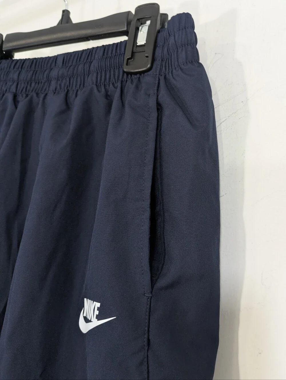 Nike Nylon Pants - Navy Blue - Size Small Boys
